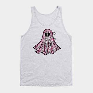 Pink Disco Ghost Tank Top